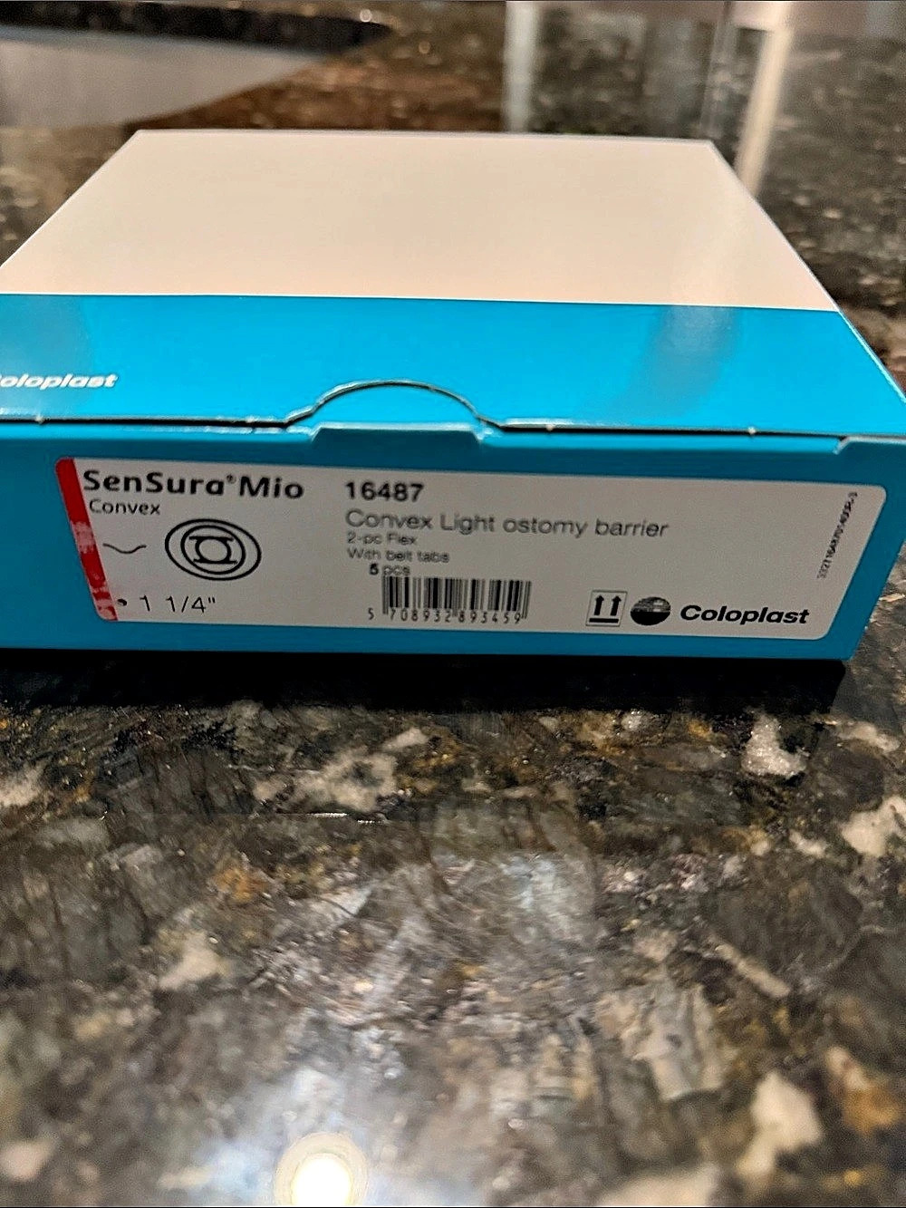Coloplast SenSura Mio Convex 16487 Convex Ostomy Barriers NWT